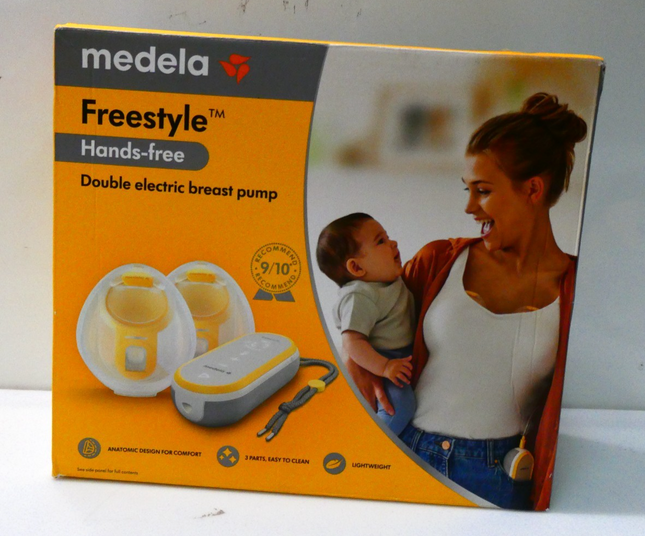 Medela Freestyle Hands-Free Double Electric Breast Pump with Wearable Cups, App