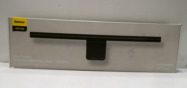 Baseus i-wok Series USB Asymmetric Light Source Screen Hanging Light (Youth) Blk