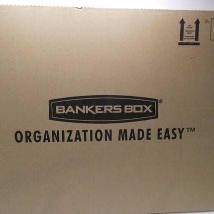 Bankers Box STOR/File Check Boxes, Standard Set-Up, Flip-Top Lid, 4 x 9 x 24Inch