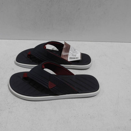 Cartago Boys' Malta III Thong Kids Shoes, White Blue Red, 34/35 EU