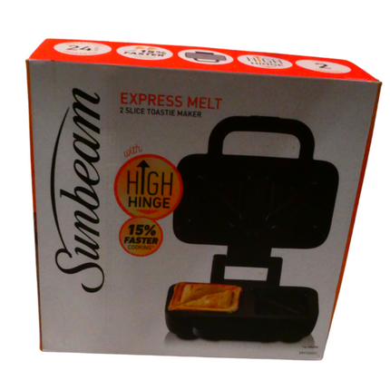 Sunbeam 2 Slice Express Melt Toastie Maker GRP2000SV