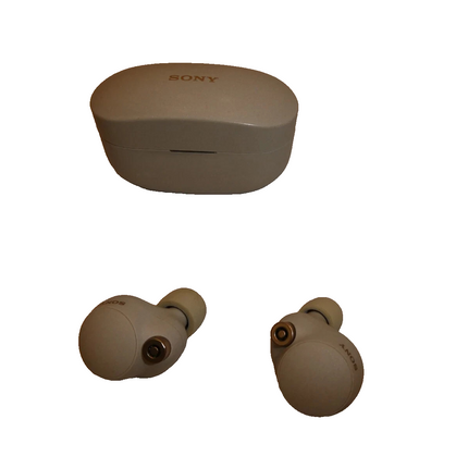 Sony WF-1000XM4 True Wireless Noise-Cancelling Headphones - Silver