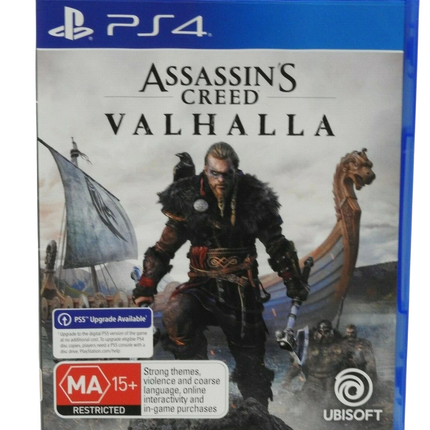 Assassin's Creed Valhalla -- Standard Edition (Sony PlayStation 4, 2020)