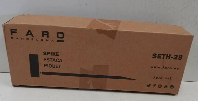 Faro Barcelona Seth 70227 – Stake (Bulb Included) LED, 6 W, Aluminium Body