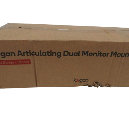 Kogan Articulating Dual Monitor Mount (Ostia Series - Black)