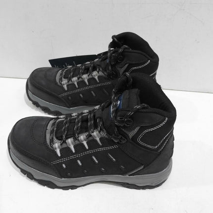 Bata Sportmates Maverick Black/Grey Safety Shoe, UK Men 3