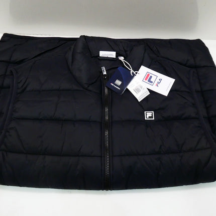 FILA Unisex Adult's Aldo Uni Puffer Jacket, Black, 3X-Large