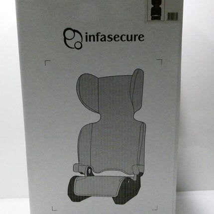 InfaSecure Versatile Folding Booster Car Seat for 4 to 8 Years, Black (CS6013)