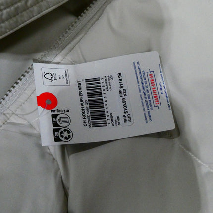 Champion Women's Rochester Puffer Vest, Smoked Sand, Small