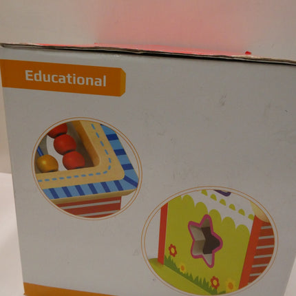 Tooky Toys Kids/Toddler's Toy Interactive Activity House w/Mazes/Gears 18m+