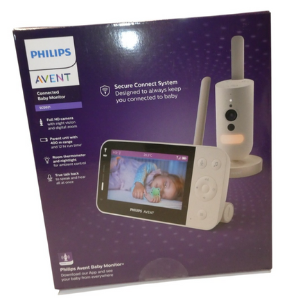 Philips Avent Connected Baby Monitor with HD Video (SCD921/26)