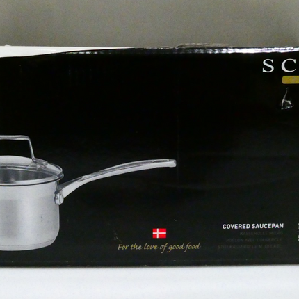 Scanpan Impact Saucepan, 14 cm/1.2 Litre Silver