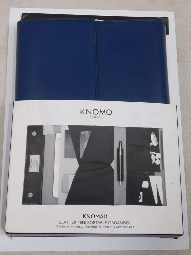 Knomo Knomad Leather Portable Organiser for iPad Mini