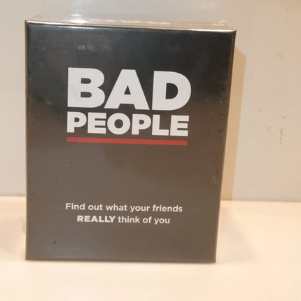 Bad People The Party Card Game You Probably Shouldn't Play Friends Adult Game