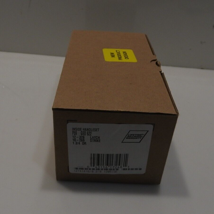 Schlage F59 GEO 622 Georgian Interior Knob with Deadbolt, Matte Black (Interior