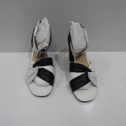 Nude Women’s Thalia Fashion Sandals, Multicolour (Black/White), 9 AU (39 EU)