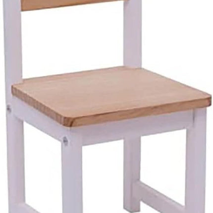 Little Boss Timber Chair, White/Natural