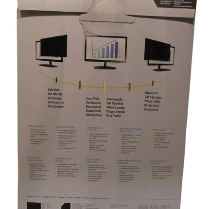 Fellowes Privascreen 16:10 Blackout Privacy Filter, 24-Inch Size