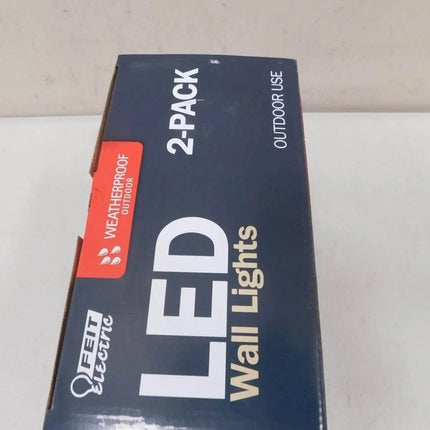 Feit Electric LED Wall Lights 2 Pack Outdoor Use