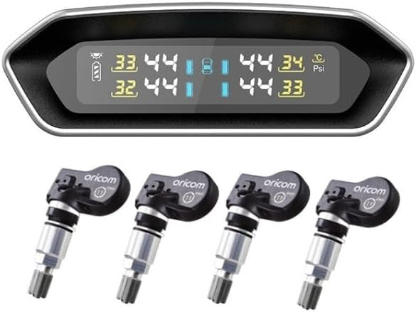 Oricom TPS10-4I Real Time Tyre Pressure Monitoring System Including 4 Internal S