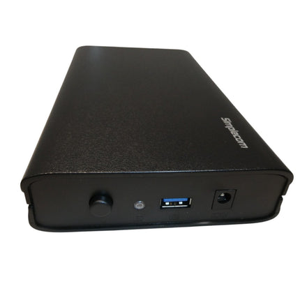 Simplecom SE301 3.5" SATA to USB 3.0 Hard Drive Docking Enclosure Black