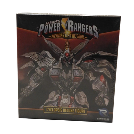 Renegade Game Studios Power Rangers Heroes Cyclopsis Deluxe Figure Game, Red