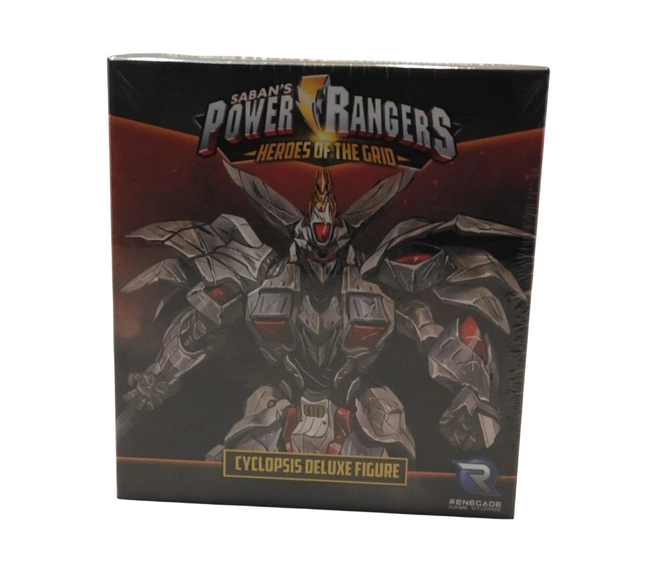 Renegade Game Studios Power Rangers Heroes Cyclopsis Deluxe Figure Game, Red