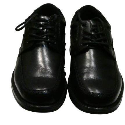 Hush Puppies Men's Nigel Dress Shoe, Black, UK 6.5/US 7.5