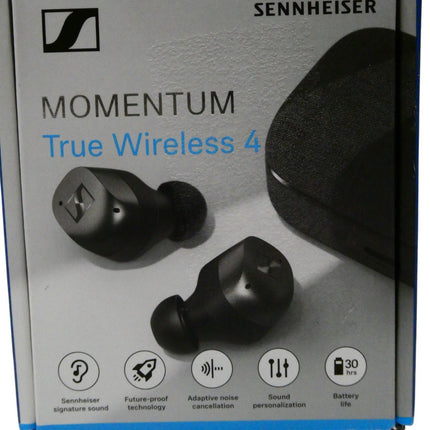 Sennheiser Momentum True Wireless 4 In-Ear Headphones (Black Graphite)