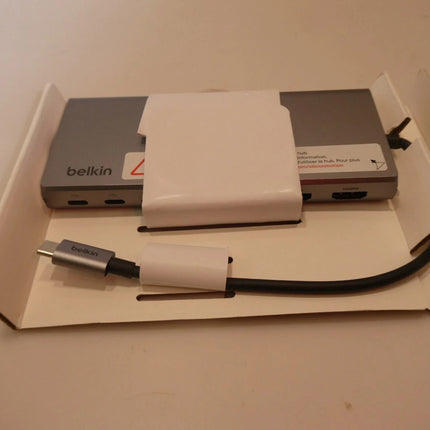 Belkin Connect Universal USB-C 8-in-1 Dual Display Core Hub w/Silicon Motion Tec