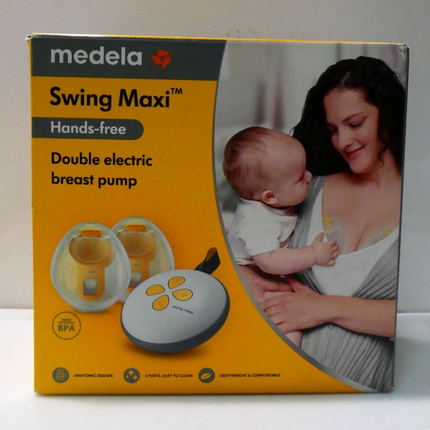 Medela Swing Maxi Hands-Free Double Electric Breast Pump, Easy and Intuitive Des