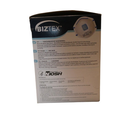 Portwest P201 Disposable FFP2 Respirator Face Mask (Pack of 10) White