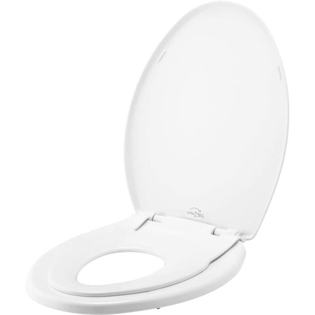 Little 2 Big 1881SLOW 000 Little2Big Elongated Toilet Built-In Potty Training Se