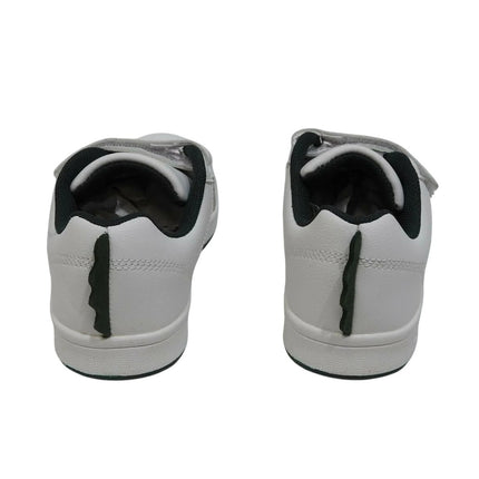 Clarks Kids Dewey White/Green E+ 28 E