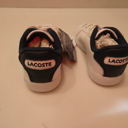 Lacoste Kid's Graduate 0721 1 SUC Sneaker, White/Navy, 6 US (Small Mark)