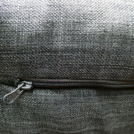 Furhaven Pet Dog Bed Orthopedic Plush Luxe Faux Fur and Performance Linen - M