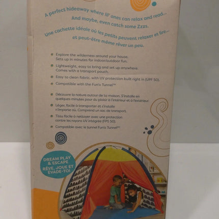 B. toys Indoor and Outdoor Play Tent Garden - Children's Tent with Tent Transpor