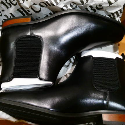 Hush Puppies Men's Norris Boots, Black, UK 9.5/US 10.5