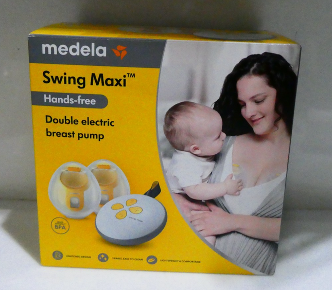 Medela Swing Maxi Hands-Free Double Electric Breast Pump, Easy and Intuitive Des
