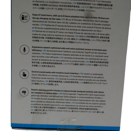 Sennheiser CX True Wireless Headphones - White