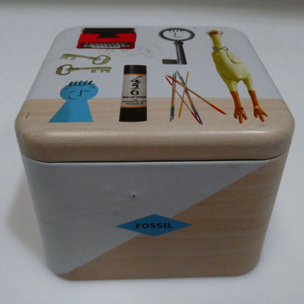 Fossil Analog Blue Dial Men's Watch - ME1162 (Need New Battery)