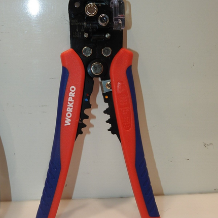 WORKPRO Wire Stripper Set, 8-Inch Multi-Tool Stripper and 8-Inch Self-Adjusting