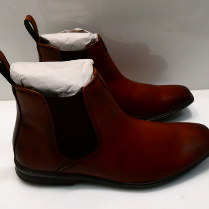 Hush Puppies Men's Chelsea Boots, Tan Brush US 10/UK 9