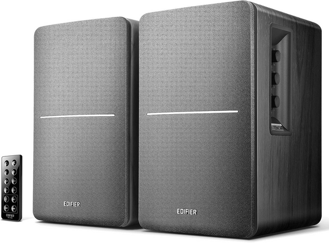 Edifier R1280DB Bluetooth Powered Bookshelf Speakers 42W RMS Optical Input Black