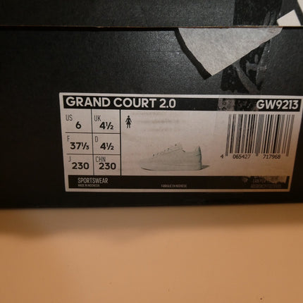 adidas Sportswear Grand Court 2.0 Cloudfoam Women's Lifestyle Shoes, White 6US