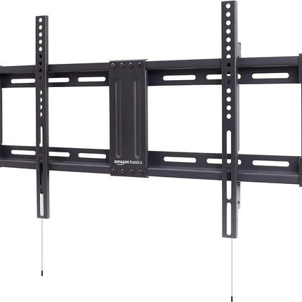 Amazon Basics Low Profile TV Wall Mount with Horizontal Post Installation Leveli