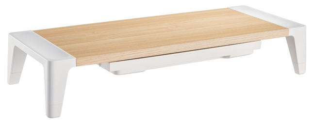 Kogan Wood Top Monitor & Laptop Stand (550mm)