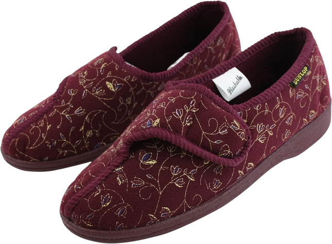 Dunlop Bluebell Slipper Burgundy Size 4