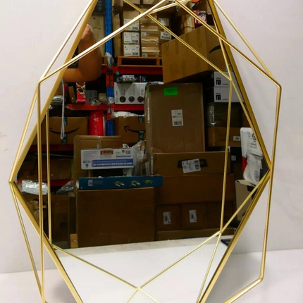 Umbra 358776-165 Prisma Modern Geometric Shaped Oval Mirror Wall Decor