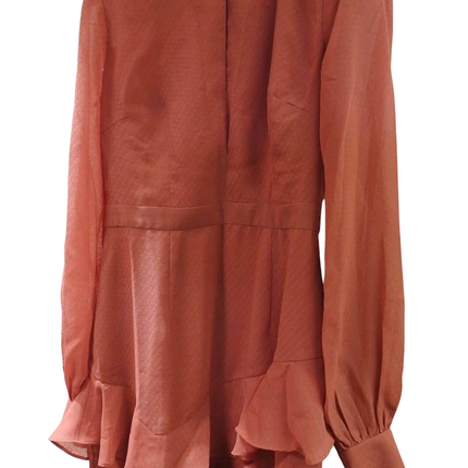 Cooper St Women's Briar Rose Long Sleeve Dress, Cinnamon Red, Size - 10